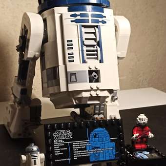 Конструктор LEGO Star Wars Фигурка дроида R2-D2 75379: отзыв пользователя Детский Мир