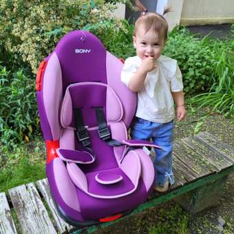 Автокресло Babyton Bony I/II Purple: отзыв пользователя Детский Мир