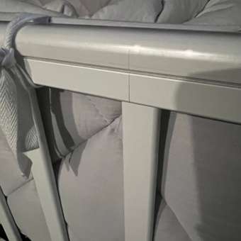 Детская кроватка Топотушки прямоугольная, (серый, белый): отзыв пользователя Детский Мир