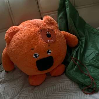 Мимимишки подушка игрушка плед HOUSEGURU оранжевый: отзыв пользователя Детский Мир