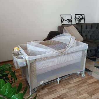 Манеж кровать детский Tomix Born Plus: отзыв пользователя Детский Мир