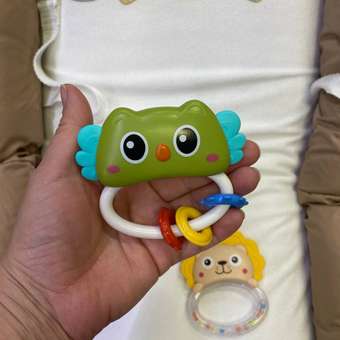 Набор погремушек MyMoon 4 шт прорезыватели погремушки для малышей: отзыв пользователя Детский Мир