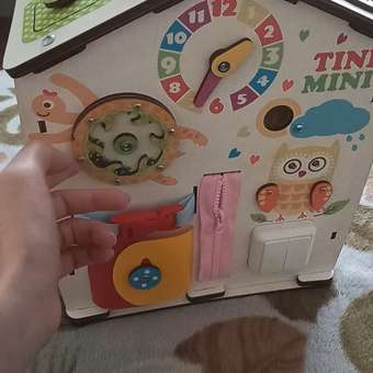 Игрушка tinimini бизиборд Совушка: отзыв пользователя Детский Мир