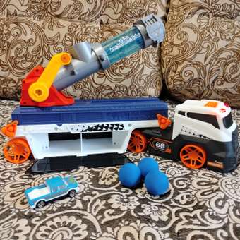 Игрушка-грузовик Happy Baby С пушкой и машинкой Cannon Truck: отзыв пользователя Детский Мир