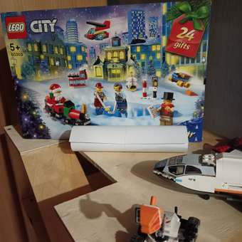 Конструктор LEGO City Occasions Новогодний календарь 60303: отзыв пользователя ДетМир