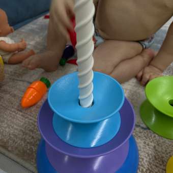 Игрушка Happy Baby пирамидка: отзыв пользователя Детский Мир