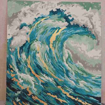 Картина по номерам Это просто шедевр SHE025 Океанская волна: отзыв пользователя Детский Мир