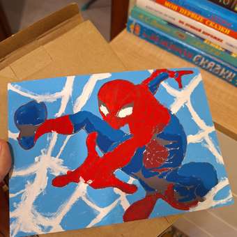 Рисунок по номерам Hobby Paint на картоне 15х21 см Ловкий паук: отзыв пользователя Детский Мир