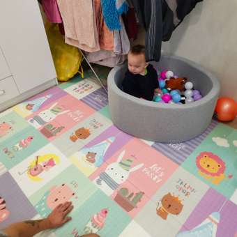 Коврик Mamagoods Медведи и зверята: отзыв пользователя Детский Мир