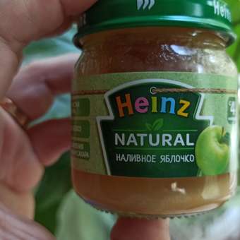 Пюре Heinz Наливное яблочко 80г с 4месяцев: отзыв пользователя ДетМир