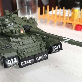 Модель для сборки Звезда Основной боевой танк Т-80БВ: отзыв пользователя ДетМир