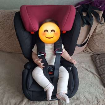 Автокресло Olsson Atlas Isofix Black-Red Isofix 1/2/3 (9-36 кг): отзыв пользователя ДетМир