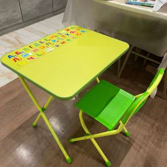 Комплект детской мебели InHome складной с алфавитом: отзыв пользователя Детский Мир