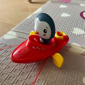 Игрушка для ванной Fisher Price Лодка с пингвином GMBT003C: отзыв пользователя Детский Мир