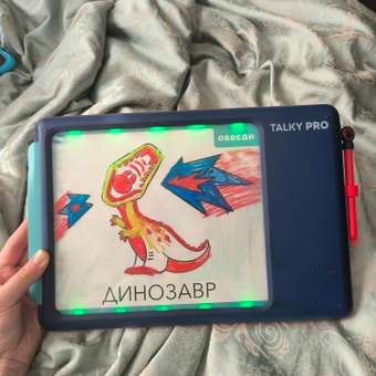Интерактивный планшет LUMICUBE Talky Pro Blue: отзыв пользователя Детский Мир