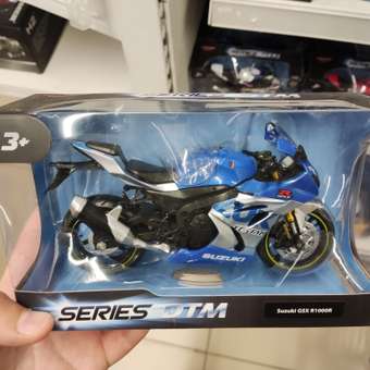 Мотоцикл Mobicaro 1:12 Suzuki GSX R1000R Синий 644104(E): отзыв пользователя Детский Мир