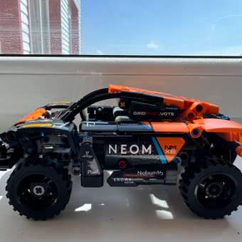 Конструктор LEGO Technic Гоночный автомобиль NEOM McLaren Extreme E 42166: отзыв пользователя Детский Мир