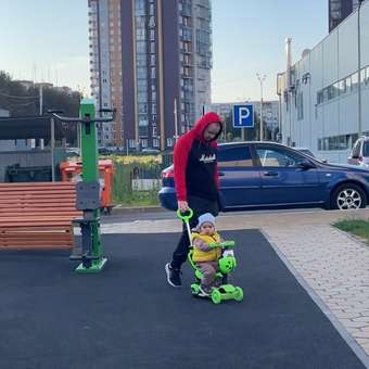 Самокат Moby kids трехколесный: отзыв пользователя Детский Мир