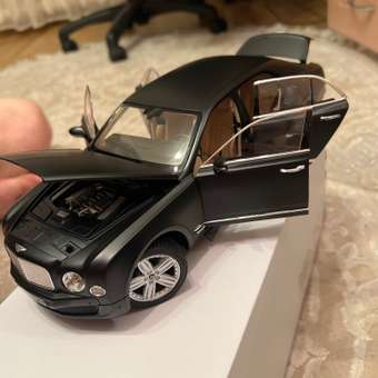 Автомобиль Rastar Bentley 1:18 без механизмов черный: отзыв пользователя ДетМир