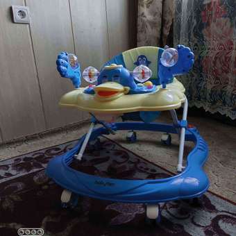 Ходунки Babyton QUACK цв. BLUE+BEIGE: отзыв пользователя ДетМир