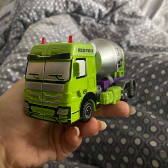 Фигурка Mobicaro Бетономешалка Green Metal: отзыв пользователя ДетМир