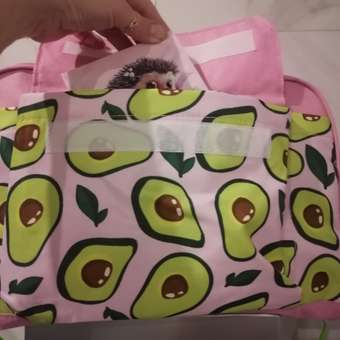 Сумка универсальная deVENTE Limited Edition Pink Avocado 35x28x10 см: отзыв пользователя Детский Мир