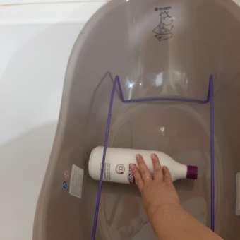 Ванночка для купания Olsson Gloria Giraffe с термометром O0040201: отзыв пользователя Детский Мир