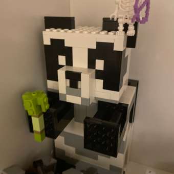 Конструктор LEGO Minecraft Дом панды блочный: отзыв пользователя Детский Мир