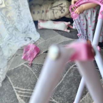 Коляска-трость для кукол Наша Игрушка игрушечная Лошадки пластик: отзыв пользователя Детский Мир