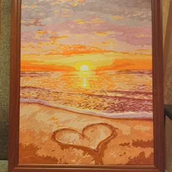 Картина по номерам Hobby Paint NN070 Любовь и море 40*50: отзыв пользователя Детский Мир