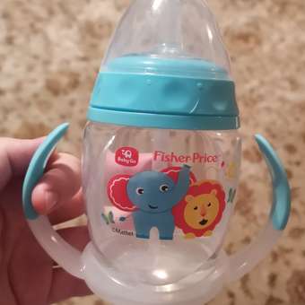 Поильник BabyGo Fisher Price 180мл Blue C1-0001: отзыв пользователя ДетМир