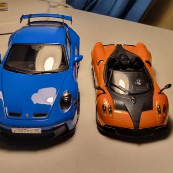 Автомобиль Mobicaro Pagani 1:24 оранжевый: отзыв пользователя Детский Мир