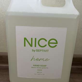 Мыло пенка NICE by Septivit Oasis 5л: отзыв пользователя Детский Мир