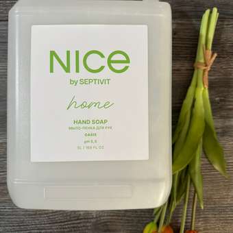 Мыло жидкое NICE by Septivit Фисташка 5450 г 5000 мл: отзыв пользователя Детский Мир