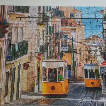 Пазл 1000 деталей Castorland Лиссабонские трамваи Португалия: отзыв пользователя Детский Мир
