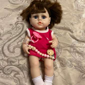Кукла Реборн QA BABY Натали девочка интерактивная Пупс набор игрушки для ванной для девочки 38 см: отзыв пользователя Детский Мир