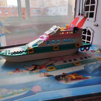 Конструктор SLUBAN Яхта-люкс: отзыв пользователя Детский Мир