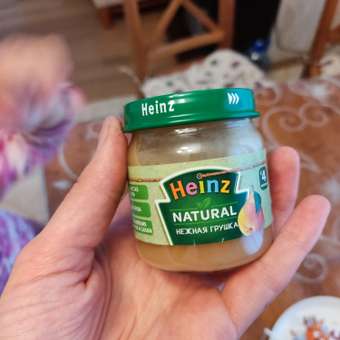 Пюре Heinz Нежная грушка 80г с 4месяцев: отзыв пользователя ДетМир