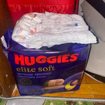 Трусики Huggies Elite Soft ночные 3 (6-11 кг) 23 шт.: отзыв пользователя Детский Мир