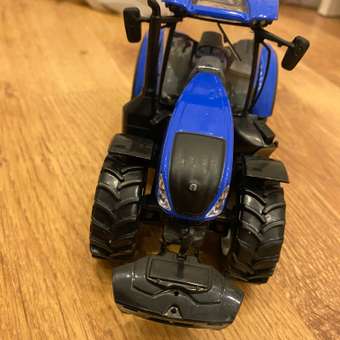 Трактор BBurago 1:32 New Holland T7.315 Голубой 18-44066: отзыв пользователя Детский Мир