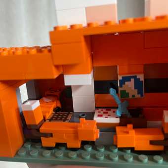Конструктор LEGO Minecraft Лисья хижина блочный: отзыв пользователя Детский Мир
