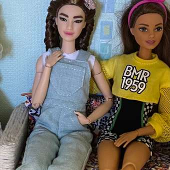 Кукла Barbie BMR1959 коллекционная в розовом плаще с белыми заколками GNC47: отзыв пользователя ДетМир