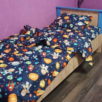 Комплект постельного белья Anna Maria Космонавт 1.5 спальный: отзыв пользователя Детский Мир