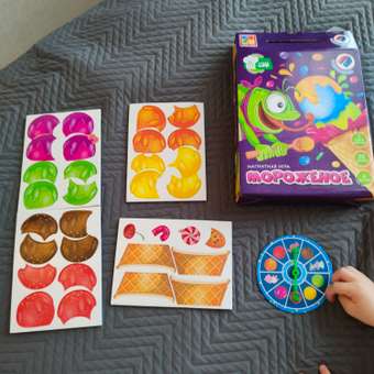 Игра настольная Vladi Toys магнитная с 3 лет Мороженое: отзыв пользователя Детский Мир