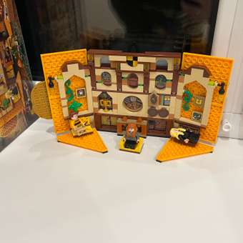 Конструктор LEGO Harry Potter Hufflepuff House Banner блочный: отзыв пользователя Детский Мир