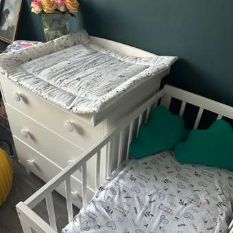 Детская кроватка Tomix Capri, (белый): отзыв пользователя Детский Мир