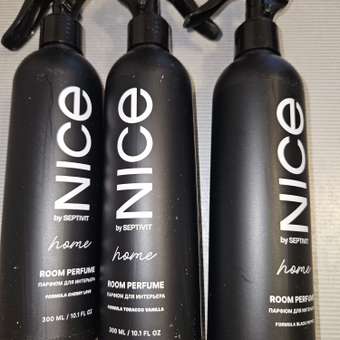 Набор освежителей для дома NICE by Septivit Black Pepper Tobacco Vanilla Cherry love по 300 мл: отзыв пользователя Детский Мир