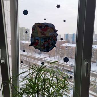 Наклейки декоративные ТЦ Сфера снегири: отзыв пользователя Детский Мир