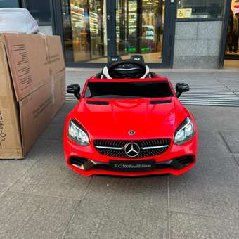 Электромобиль BabyCare Mercedes резиновые колеса красный: отзыв пользователя Детский Мир