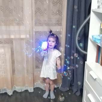 Пистолет для выдувания Attivio Космобластер: отзыв пользователя Детский Мир